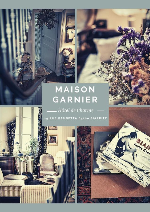 Maison Garnier Hotel De Charme Biarritz Exterior foto